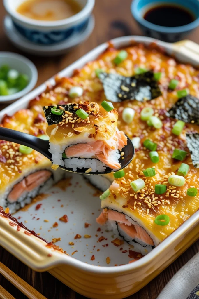 sushi bake Recipe