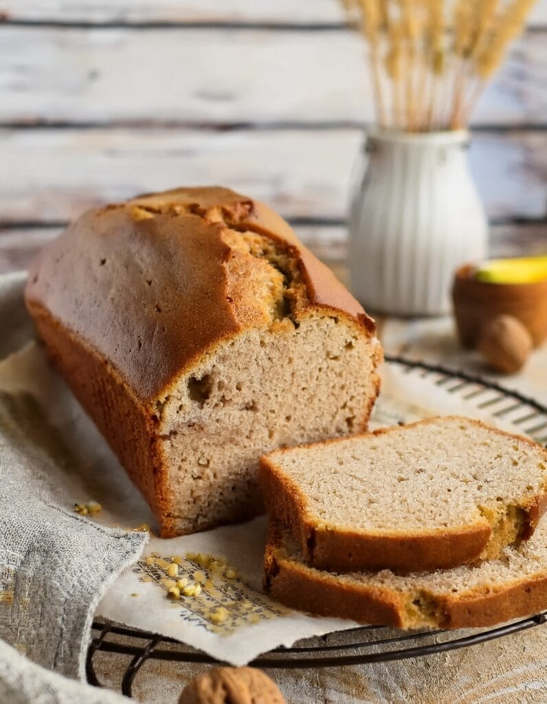 Healthy 3 Ingredient Banana Bread Recipe