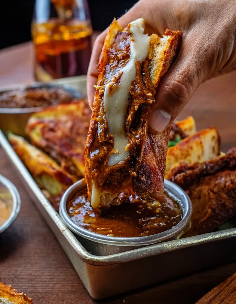 Beef Barbacoa Grilled Cheese Recipe