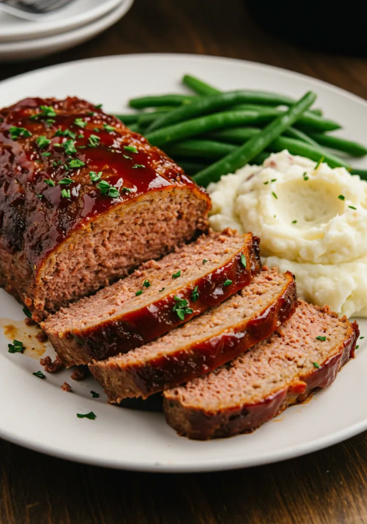Smoked Meatloaf Recipe slices