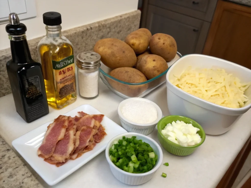 potato skins recipe ingredients